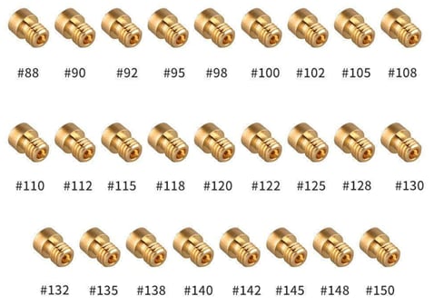 Hlavné trysky karburátora NIBBI racing PE
