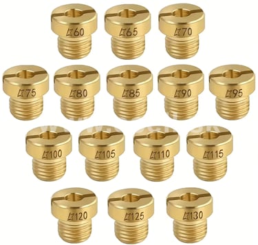 Súprava trysiek karburátora M6 (15ks)