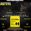 Batéria MOTOBATT MBTX7U, 12V, 8Ah, 130A (YTX7L-BS, YTZ8V)