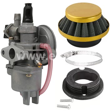 Karburátor minibike, minicross, detská štvorkolka - sada zlatá