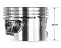 Piest 60 mm, čap 13 mm, YX160 / YX150 / Zongshen 155 Pitbike