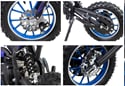 Detský minicross Nitro Motors Apollo 49cc 10" - modrá