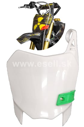 Predný plast pitbike CRF110 biela