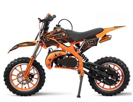 Detský minicross Nitro Motors Apollo 49cc 10" - oranžová