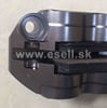 Brzdový strmeň 4 piestkový CNC 82 mm červená