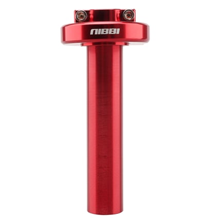Plynová rukoväť pitbike NIBBI racing CNC červená 