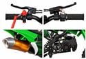 Detský minicross Nitro Motors Apollo 49cc 10" - zelená