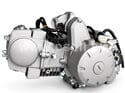 Motor pitbike YX 125 ccm 154FMI Automat, Elektrický štartér