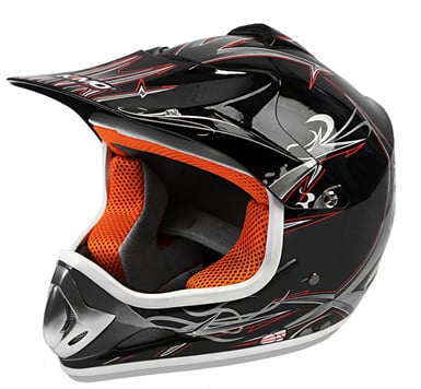 Moto helma Cross Nitro Racing čierna S