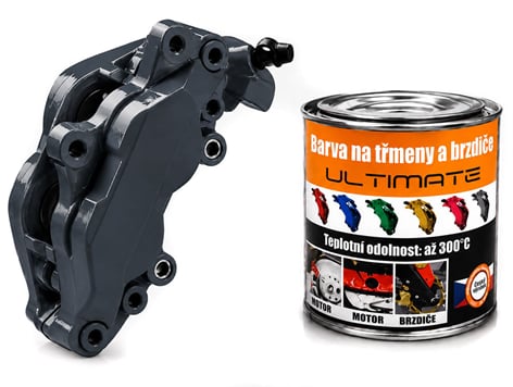 Farba na brzdy a motor kelímok 250 ml - tm.sivá