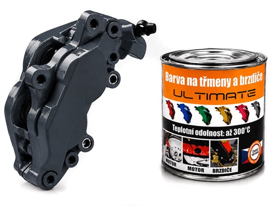 Farba na brzdy a motor kelímok 250 ml - tm.sivá