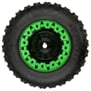 Kompletné zadné koleso 6&quot; s pneu 13x5,00-6 - zelená