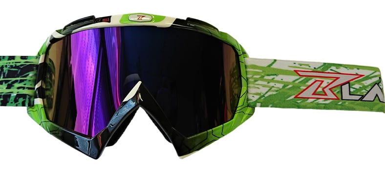 Motocrossové okuliare Blade zelená