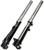 Predné tlmiče, vidlica pitbike 860mm, 51/54mm strieborná