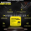 Batéria MOTOBATT MBTX12U, 12V, 14Ah, 210A (YTX12-BS, YTX14-BS, YTX14H-BS)