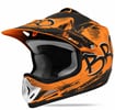 Detská cross helma KIMO BRO – oranžová matná
