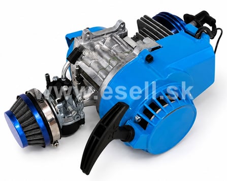 Motor 49 cc minibike tuning - modrý