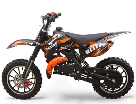 Detská minicross Blitz 49 cc KXD oranžová Detská minicross Blitz 49 cc KXD oranžová
