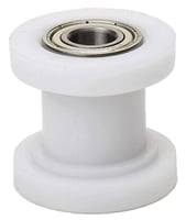 Rolnička reťaze 10mm, biela
