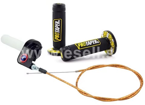 Rýchlopal pitbike - sada žltá