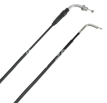 Plynové lanko NIBBI racing PE 181cm (173/8) čierna