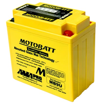 Batéria MOTOBATT MB9U, 12V, 11Ah, 140A (YB9L-B, 12N9-3A, YB7L-B)