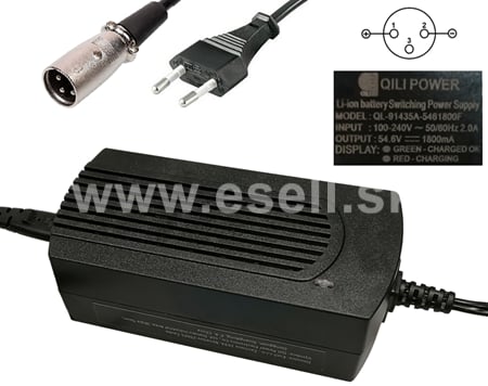 Nabíjačka Lithium Li-Ion 48V 1,8A