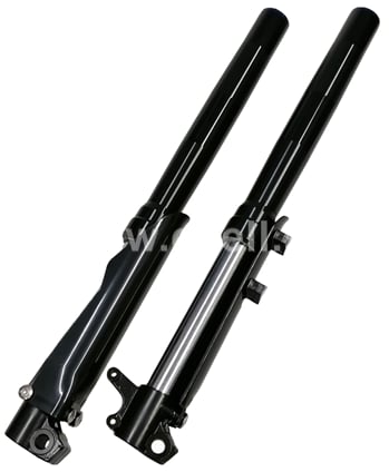 Predné tlmiče, vidlica pitbike 730mm, 45/48mm čierna
