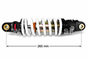 Zadný tlmič pre pitbike DNM MK-AR 265 mm, 250 LBS