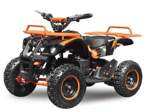 Detská elektrická štvorkolka 1000 W Torino Deluxe oranžová