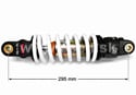 Zadný tlmič pre pitbike DNM MK-AR 295 mm, 800 LBS