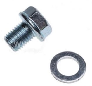 Skrutka, výpusť oleja M12