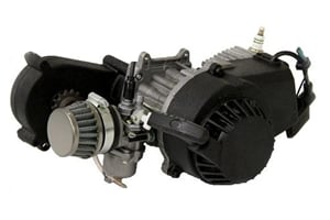 Motor minicross, detská štvorkolka 49 ccm - kompletný