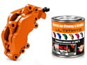 Farba na brzdy a motor kelímok 250 ml - oranžová