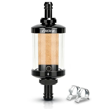Palivový filter NIBBI racing s magnetom a palivová hadica 100 cm