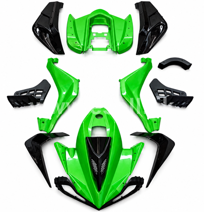 Kompletná kapotáž Speedy, Monster, Speedbird, Panthera 110cc, 125cc zelená