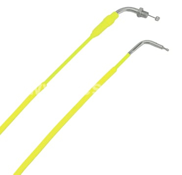 Plynové lanko NIBBI racing PE 181cm (173/8) neon-žltá