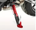Hliníkový stojan pitbike nastaviteľný modrá