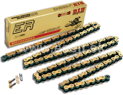 DID 428NZGB 122 článkov reťaz 428 pre pitbike, dirt bike a štvorkolky