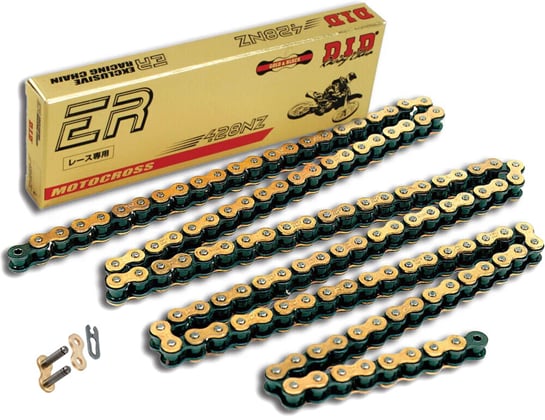 DID 428NZGB 122 článkov reťaz 428 pre pitbike, dirt bike a štvorkolky