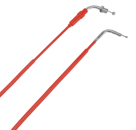 Plynové lanko NIBBI racing PE 181cm (173/8) červená