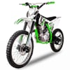 Pitbike Ultimate Tornado 250cc 21x18 zelená