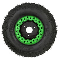 Kompletné koleso 7 palcov s pneu 16x8-7 zelená 3x78mm