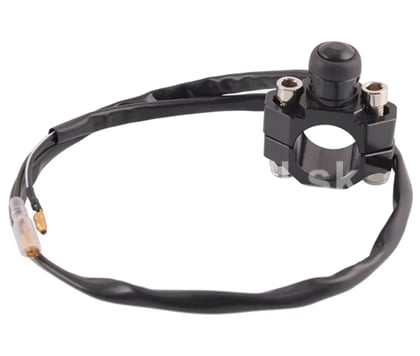 Vypínač (chcípák) pitbike, štvorkolka CNC čierna