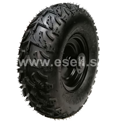 Kompletné predné koleso 6&quot; s pneu 14x4,10-6