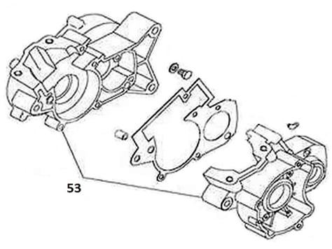 Kartery motora NRG 50cc