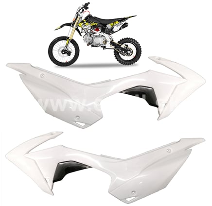 Boky pitbike CRF110 biela