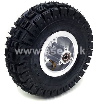 Kompletné predné koleso 4" s pneu 3,00-4 predné