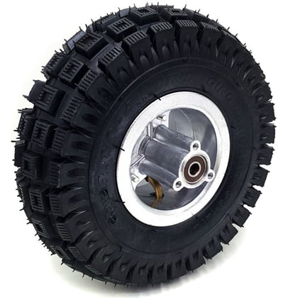 Kompletné predné koleso 4" s pneu 3,00-4 zadné