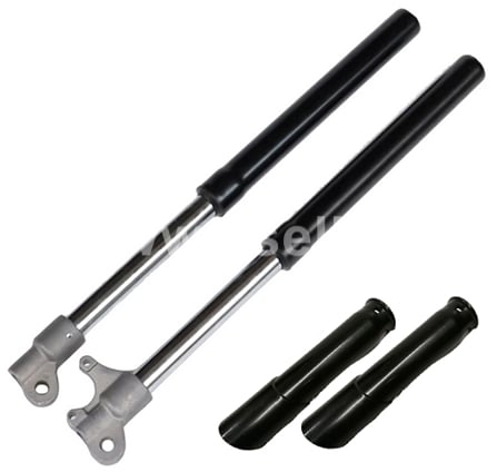 Predné odpruženie minicross 52,5cm čierne kompletné